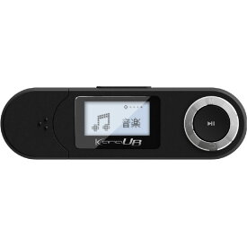 グリーンハウス デジタルオーディオプレーヤー(16GB) ブラック GH-KANAUBS16-BK [GHKANAUBS16BK]【RNH】【MAAP】