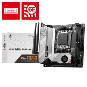 MSI AMD B650�`�b�v�Z�b�g���ڃ}�U�[�{�[�h MPGB650IEDGEWIFI [MPGB650IEDGEWIFI]
