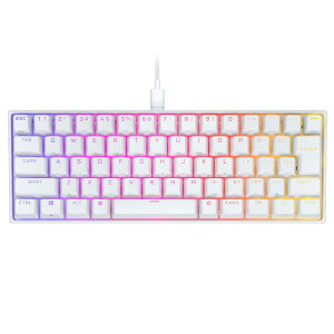 �R���Z�A K65 RGB MINI CHERRY MX SPEED White ���{���C�A�E�g �z���C�g CH-9194114-JP [CH9194114JP]�yARMP�z