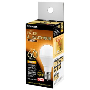  LEDd E17 S760lm(6D2W`d^Cv) dF LDA6L-D-G-E17/S60V1 [LDA6LDGE17S60V1]