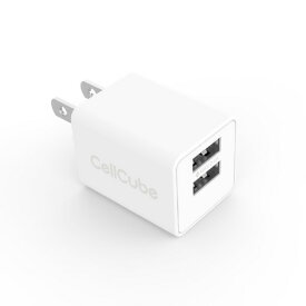 CellCube 折り畳み式プラグAC充電器 ホワイト AC-12WY [AC12WY]