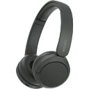SONY ワイヤレスステレオヘッドセット ブラック WH-CH520 B [WHCH520B]【RNH】