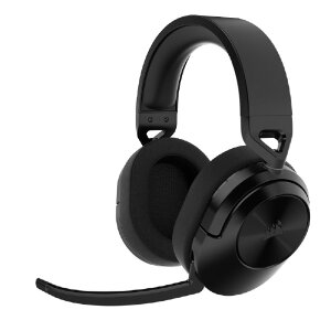 Corsair �Q�[�~���O�w�b�h�Z�b�g HS55 Wireless Carbon �u���b�N CA9011280AP [CA9011280AP]�yKNSY�z