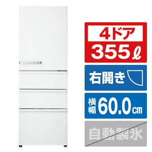 AQUA �y�E�J���z355L 4�h�A�①�� �~���N AQR-36N(W) [AQR36NW]�yMRTP�z