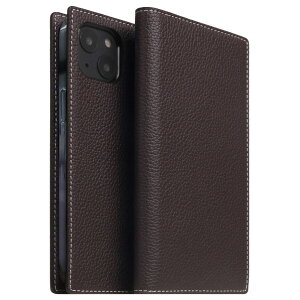 SLG Design iPhone 14 Plus�pFull Grain Leather Case �u���E���N���[�� SD24342I14MBC [SD24342I14MBC]