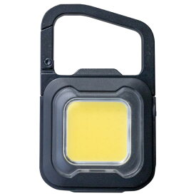 ムサシ 充電式スーパーフラッシュライト6W ブラック COB-WL005BK [COBWL005BK]【MRTP】