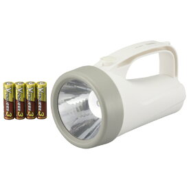 オーム電機 LED強力ライト 150ルーメン 単3形乾電池×4本付属 LPP-3415C7 [LPP3415C7]【MRTP】