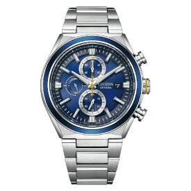 シチズン 腕時計 アテッサ エコ・ドライブ ACT Line ブルー CA0837-65L [CA083765L]