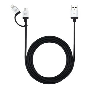 Just Mobile ���C�g�j���O&micro-USB �ϊ��P�[�u��(1�D5m) JM10294 [JM10294]�yJSPM�z