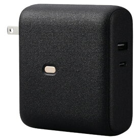 エレコム AC充電器一体モバイルバッテリー(10000mAh/20W/C×1+A×1) ブラック DE-AC07-10000BK [DEAC0710000BK]【JLMP】