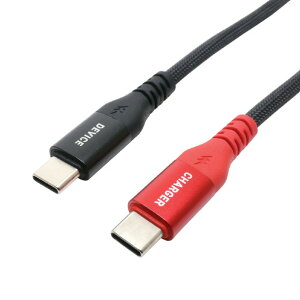 ~V 100WΉ USB-PDΉ[dP[u(Type-C to Type-C) 3m ubN UPD-2A30/BK [UPD2A30BK]
