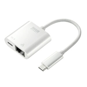 TTvC USB3D2 TypeC-LANϊA_v^(PDΉ) zCg USB-CVLAN7W [USBCVLAN7W]