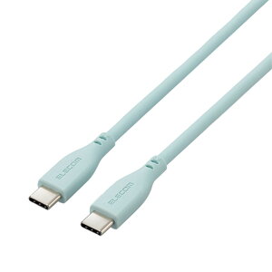 �G���R�� �Ȃ߂炩USB Type-C�P�[�u��(��F�ؕi�AC-C) 1�D0m �p�[���O���[�� MPA-CCSS10GN [MPACCSS10GN]