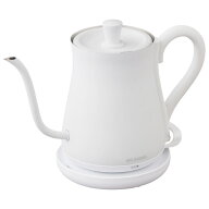 アイリスオーヤマ ドリップケトル(0．6L) ホワイト IKE-C600-W [IKEC600W]【RNH】【JSPM】