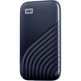 WESTERN DIGITAL 外付けSSD USB-C+USB-A接続(500GB/ポータブル型) My Passport SSD 2020 Hi-Speed ブルー WDBAGF5000ABL-JESN [WDBAGF5000ABLJESN]【JPSS】