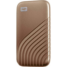 WESTERN DIGITAL 外付けSSD USB-C+USB-A接続(2TB/ポータブル型) My Passport SSD 2020 Hi-Speed ゴールド WDBAGF0020BGD-JESN [WDBAGF0020BGDJESN]