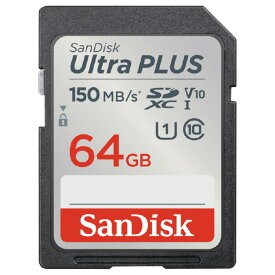 サンディスク ウルトラ プラス SDカード(64GB) SDSDUWC-064G-JN3IN [SDSDUWC064GJN3IN]
