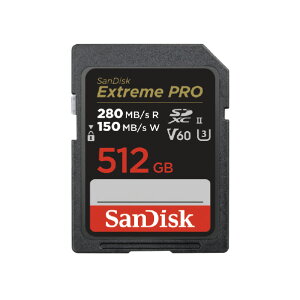 TfBXN Extreme PRO SD UHS-IIJ[h(512GB) SDSDXEP-512G-JNJIP [SDSDXEP512GJNJIP]