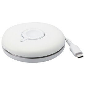 エレコム Apple Watch磁気充電ケーブル(高速充電スタンドタイプ) ホワイト MPA-AWSTCQWH [MPAAWSTCQWH]