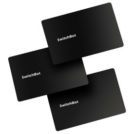 SWITCHBOT カード 3枚入り(キーパット、指紋認証パッド専用) W2500030 [W2500030]