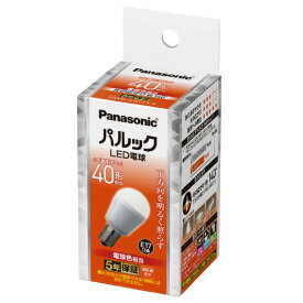 パナソニック LED電球 E17口金 全光束440lm(4．3W小形電球下方向タイプ) 電球色相当 パルック LDA4LHE17S4 [LDA4LHE17S4]【DCSP】