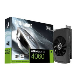 ZOTAC GAMING GeForce RTX 4060 8GB SOLO ZTD40600G10L [ZTD40600G10L]【AMUP】