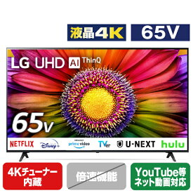 LGエレクトロニクス 65V型4Kチューナー内蔵4K対応液晶テレビ 65UR8000PJB [65UR8000PJB]【RNH】【AMUP】