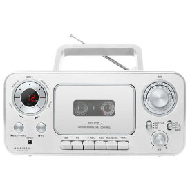太知ホールディングス CDラジオカセットレコーダー ホワイト CD-C330W [CDC330W]