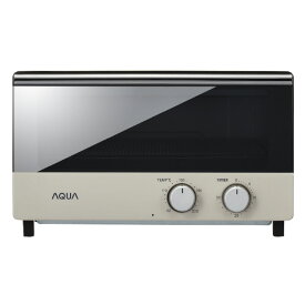 AQUA オーブントースター グレージュ AQT-WS14P(H) [AQTWS14PH]【RNH】【JPSS】