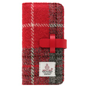 SLG Design iPhone XS/X�p�P�[�X Harris Tweed Diary ���b�h×�O���[ SD10554I8 [SD10554I8]