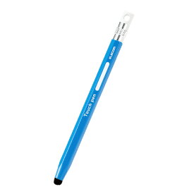 エレコム 6角鉛筆タッチペン ブルー P-TPENCEBU [PTPENCEBU]【JLMP】