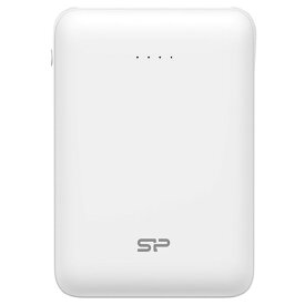 シリコンパワー C100 モバイルバッテリー ホワイト SP10KMAPBK100CPWJE [SP10KMAPBK100CPWJE]【MAAP】