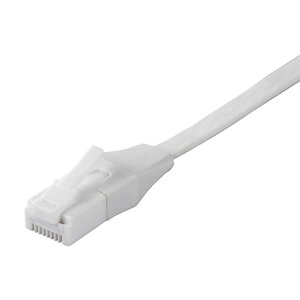 �o�b�t�@���[ �c���܂�Ȃ�Cat6A LAN�P�[�u���t���b�g�^�C�v(2m) �z���C�g BSLS6AFU20WH [BSLS6AFU20WH]