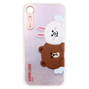 LINE FRIENDS iPhone XRpP[X LIGHT UP CASE CUPID LOVE XEB[gn[g2 KCL-LCL010 [KCLLCL010]