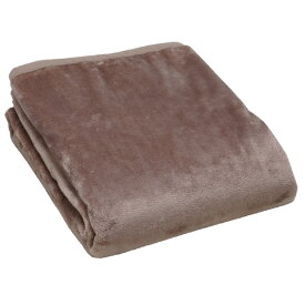 広電 電気敷毛布(140×80cm) e angle select モカ　無地柄 EAA551R-B [EAA551RB]