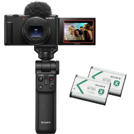 SONY デジタルカメラ シューティンググリップキット VLOGCAM ブラック ZV-1M2GB [ZV1M2GB]【RNH】