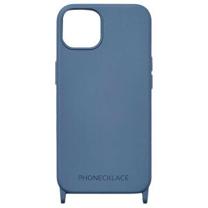 PHONECKLACE iPhone 15 Plus�p�X�g���b�v�z�[���t���V���R���P�[�X �e�B�[���u���[ PN25601I15PL [PN25601I15PL]