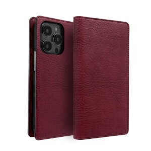 ABBI SIGNATURE iPhone 15 Pro�pVINTAGE �C�^���A�����U�[ MagSafe�Ή��_�C�A���[�P�[�X ���C�� ABS26184I15PR [ABS26184I15PR]