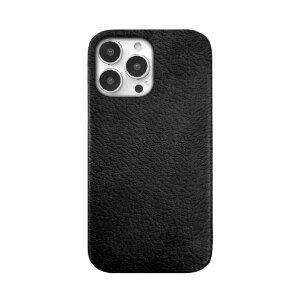 ABBI SIGNATURE iPhone 15 Pro�pVINTAGE �C�^���A�����U�[ MagSafe�Ή��o�b�N�J�o�[ �u���b�N ABS26186I15PR [ABS26186I15PR]