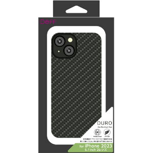 �f�B�[�t iPhone 15�pUltra Slim & Light Case DURO �}�b�g�u���b�N DCS-IPD23MKVMBK [DCSIPD23MKVMBK]