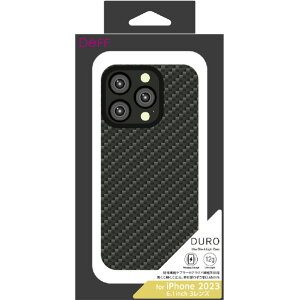 �f�B�[�t iPhone 15 Pro�pUltra Slim & Light Case DURO �}�b�g�u���b�N DCS-IPD23MPKVMBK [DCSIPD23MPKVMBK]
