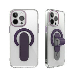 momo stick iPhone 15 Pro Max�pMag Grip �����Y�K�[�h��̌^�N���A�P�[�X �f�B�[�v�p�[�v�� MMS25326I15PM [MMS25326I15PM]