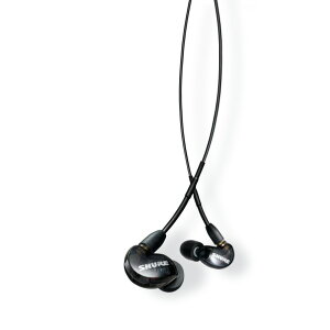 SHURE ���C���[�h�C���t�H�� (�X�^���_�[�h�P�[�u��) SHURE SE�V���[�Y �u���b�N SE215-K-A [SE215KA]�yRNH�z