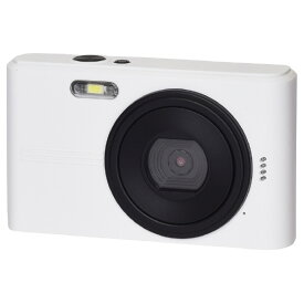 ケーヨー コンパクトデジタルカメラ ホワイト×ブラック NT-DC001(WBK) [NTDC001WBK]【MAAP】