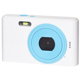 ケーヨー コンパクトデジタルカメラ ホワイト×アクア NT-DC001(WAQ) [NTDC001WAQ]【MAAP】
