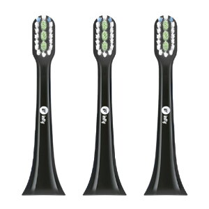 QCY PT02�p�����u���V�w�b�h �ւ��u���V3�{�Z�b�g �u���b�N IF-PT02RB03BK [IFPT02RB03BK]�yMRTP�z