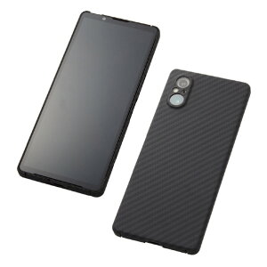 �f�B�[�t Xperia 5 V�pUltra Slim & Light Case DURO DCS-XP55KVSEBK [DCSXP55KVSEBK]