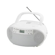 WINTECH CDラジオ ホワイト KC-132W [KC132W]