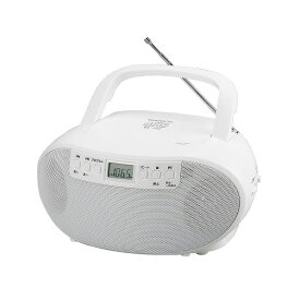 WINTECH CDラジオ ホワイト KC-132W [KC132W]【JSPM】