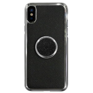 dreamplus iPhone XS/X�p�P�[�X SmartRing Bar �u���b�N DP10148I8 [DP10148I8]